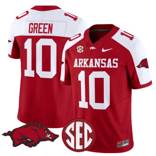 Arkansas Razorbacks Vapor Limited Jersey - All Stitched - Image 40