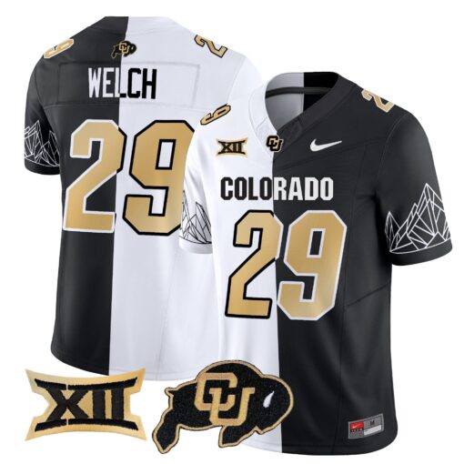 Colorado Buffaloes Vapor Limited Jersey V3 - Big 12 XII Patch - All Stitched - Image 30