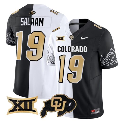 Colorado Buffaloes Vapor Limited Jersey V3 - Big 12 XII Patch - All Stitched - Image 31