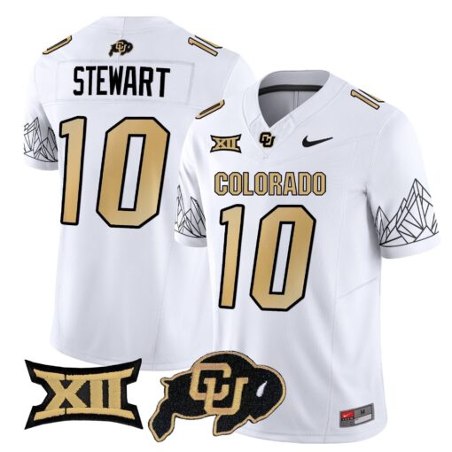 Colorado Buffaloes Vapor Limited Jersey V3 - Big 12 XII Patch - All Stitched - Image 6