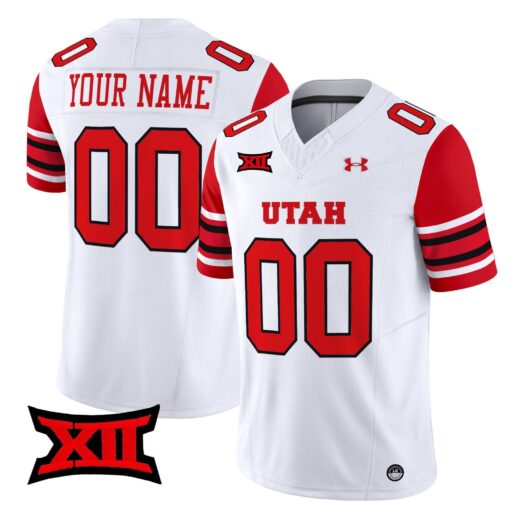 Custom Utah Utes Jersey 2025 Name and Number Vapor Limited - All Stitched