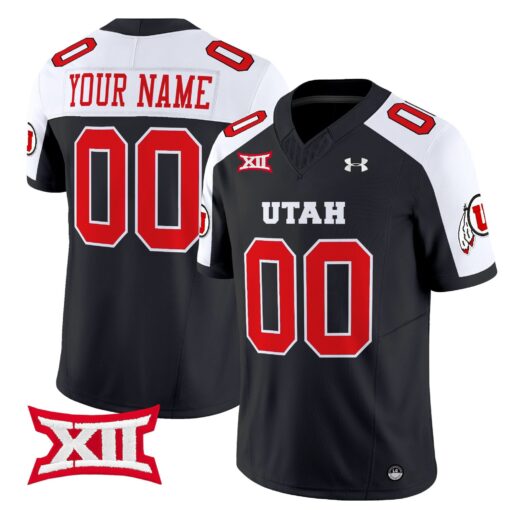Custom Utah Utes Jersey 2025 Name and Number Vapor Limited - All Stitched - Image 5