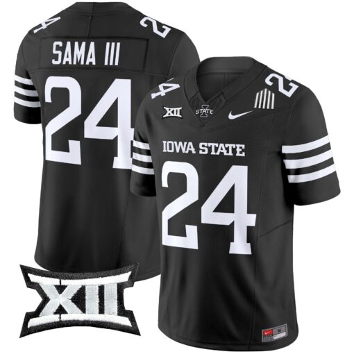 Iowa State Cyclones 2025 Vapor Limited Jersey - All Stitched - Image 24