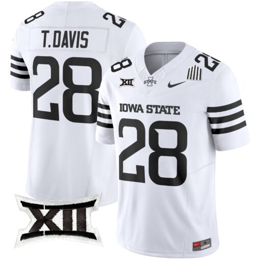 Iowa State Cyclones 2025 Vapor Limited Jersey - All Stitched - Image 47