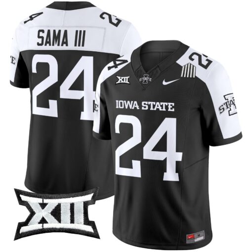 Iowa State Cyclones 2025 Vapor Limited Jersey - All Stitched - Image 4