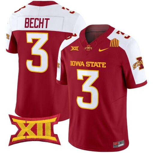 Iowa State Cyclones 2025 Vapor Limited Jersey - All Stitched