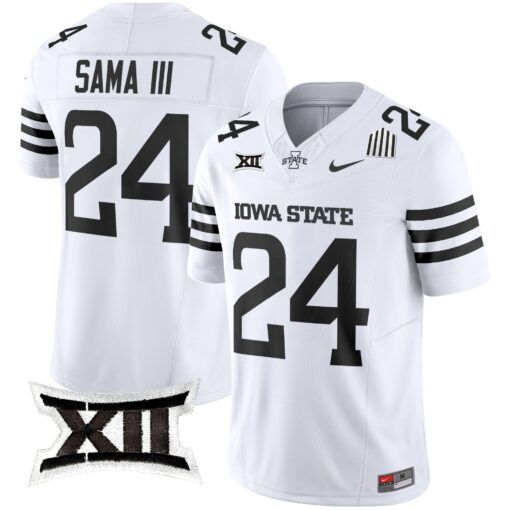 Iowa State Cyclones 2025 Vapor Limited Jersey - All Stitched - Image 43