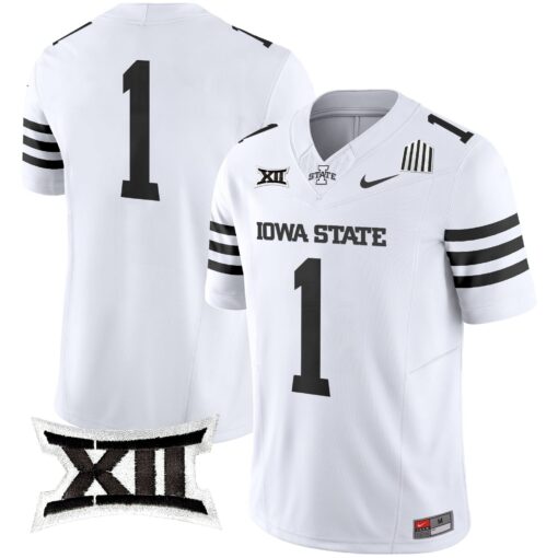 Iowa State Cyclones 2025 Vapor Limited Jersey - All Stitched - Image 50