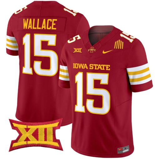 Iowa State Cyclones 2025 Vapor Limited Jersey - All Stitched - Image 16
