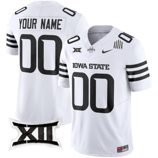 Custom Iowa State Cyclones Jersey Name, Number 2025 Vapor Limited - All Stitched - Image 6