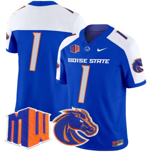 Boise State Broncos 2025 Vapor Limited Jersey - All Stitched - Image 9