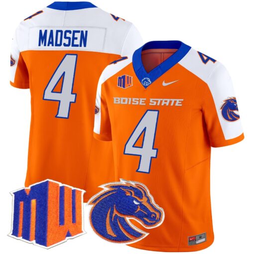 Boise State Broncos 2025 Vapor Limited Jersey - All Stitched - Image 10