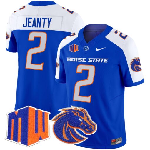 Boise State Broncos 2025 Vapor Limited Jersey - All Stitched - Image 6