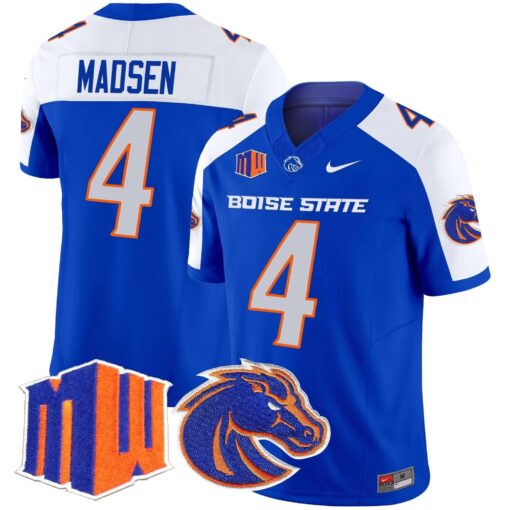 Boise State Broncos 2025 Vapor Limited Jersey - All Stitched