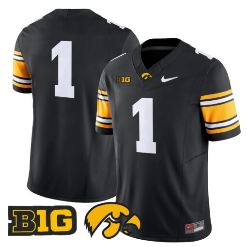 Iowa Hawkeyes 2025 Vapor Limited Jersey - All Stitched - Image 17