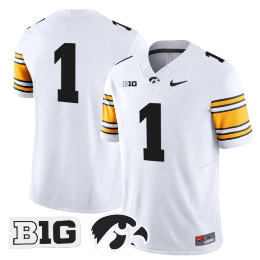 Iowa Hawkeyes 2025 Vapor Limited Jersey - All Stitched - Image 29