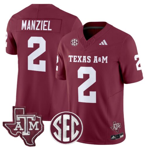 Texas A&M Aggies 2025 Vapor Limited Jersey - All Stitched - Image 11