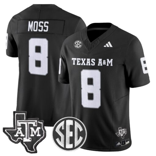 Texas A&M Aggies 2025 Vapor Limited Jersey - All Stitched - Image 16