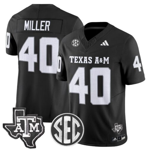 Texas A&M Aggies 2025 Vapor Limited Jersey - All Stitched - Image 20