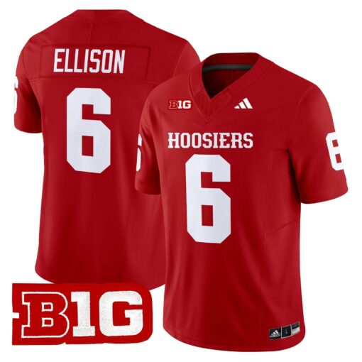 Indiana Hoosiers 2025 Vapor Limited Jersey - All Stitched - Image 23