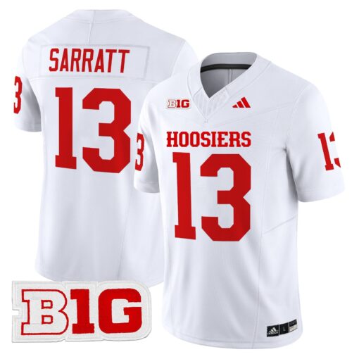 Indiana Hoosiers 2025 Vapor Limited Jersey - All Stitched - Image 6