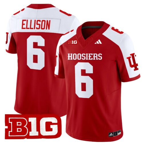 Indiana Hoosiers 2025 Vapor Limited Jersey - All Stitched - Image 8