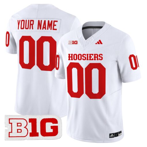 Custom Indiana Hoosiers Jersey Name and Number 2025 Vapor Limited - All Stitched - Image 4