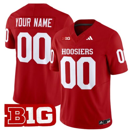 Custom Indiana Hoosiers Jersey Name and Number 2025 Vapor Limited - All Stitched - Image 3