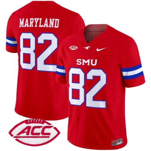 SMU Mustangs 2025 Vapor Limited Jersey - All Stitched - Image 25