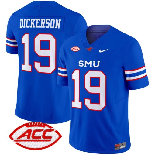 SMU Mustangs 2025 Vapor Limited Jersey - All Stitched - Image 19
