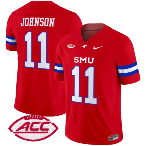 SMU Mustangs 2025 Vapor Limited Jersey - All Stitched - Image 26