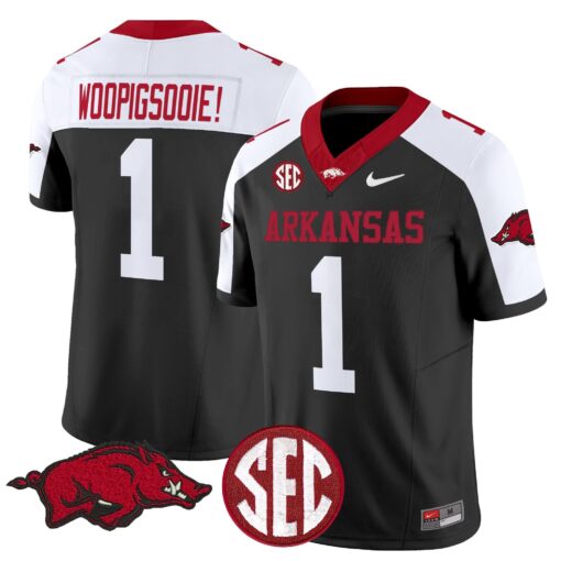 Arkansas Razorbacks Vapor Limited Jersey - All Stitched - Image 38
