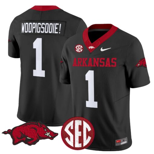 Arkansas Razorbacks Vapor Limited Jersey - All Stitched - Image 6
