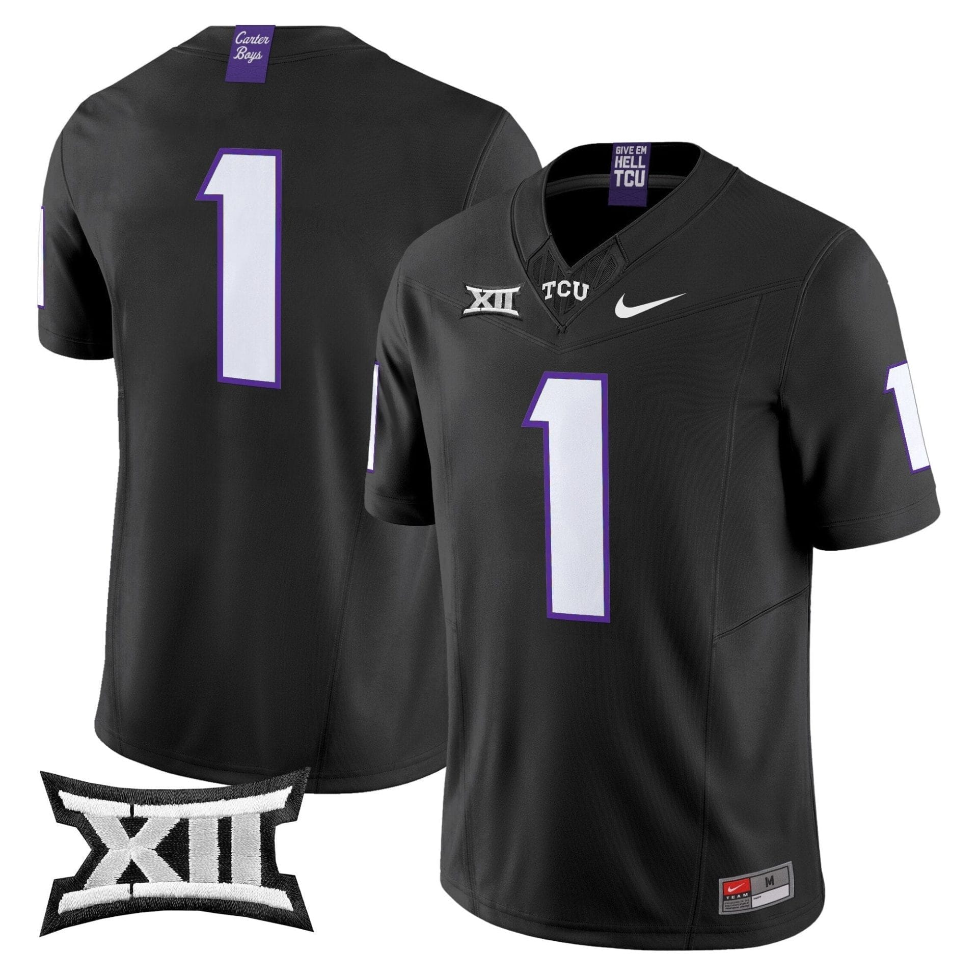 TCU Horned Frogs 2025 Vapor Limited Jersey - All stitched - Image 29