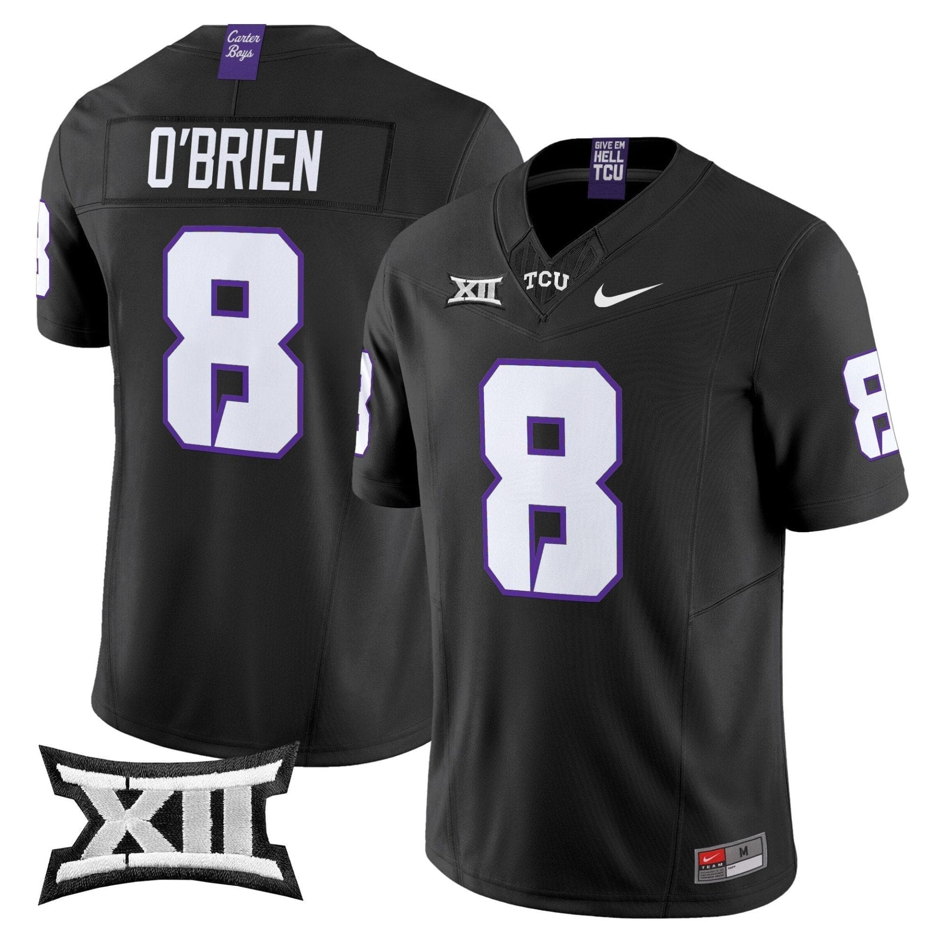 TCU Horned Frogs 2025 Vapor Limited Jersey - All stitched - Image 26
