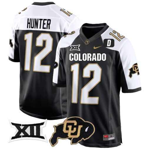 Colorado Buffaloes Big 12 XII Patch Game Jersey V2 - All Stitched - Image 12