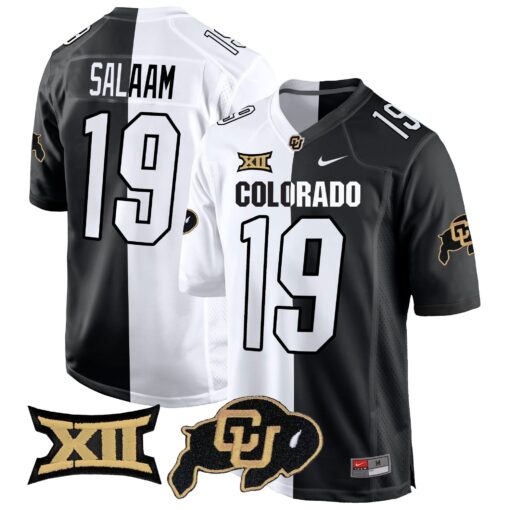 Colorado Buffaloes Big 12 XII Patch Game Jersey V2 - All Stitched - Image 40