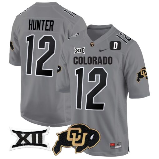 Colorado Buffaloes Big 12 XII Patch Game Jersey V2 - All Stitched - Image 19