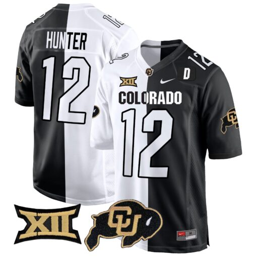 Colorado Buffaloes Big 12 XII Patch Game Jersey V2 - All Stitched - Image 37