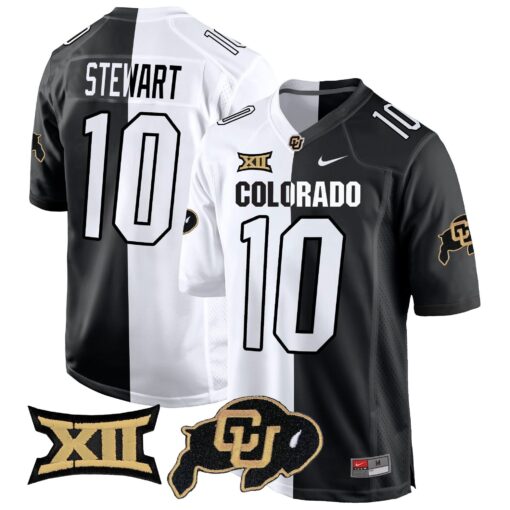 Colorado Buffaloes Big 12 XII Patch Game Jersey V2 - All Stitched - Image 41