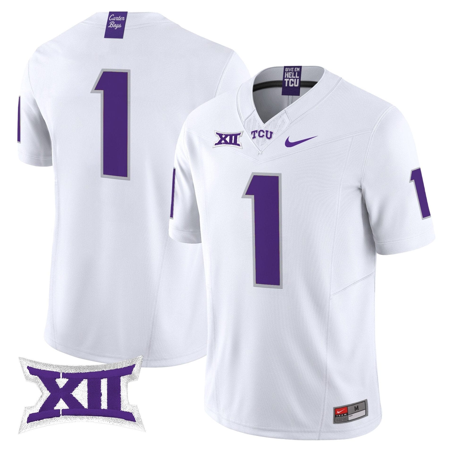 TCU Horned Frogs 2025 Vapor Limited Jersey - All stitched - Image 19