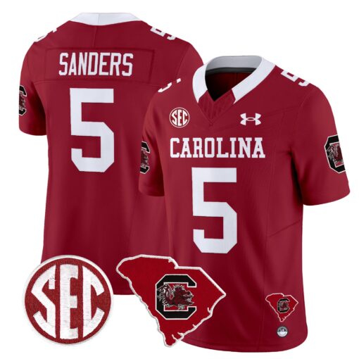 South Carolina Gamecocks 1980 Throwback Home Patch Vapor Limited Jersey - All Stitched - Image 23