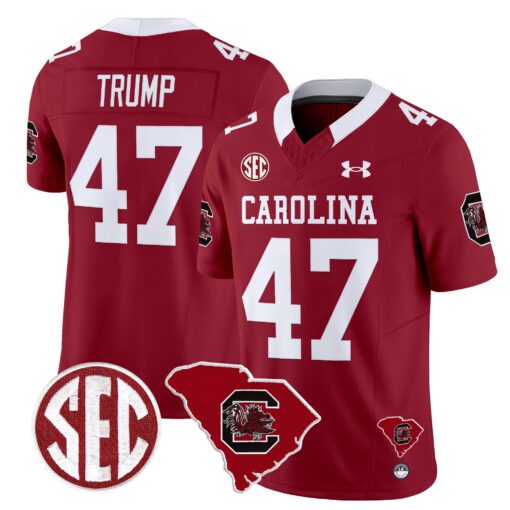 South Carolina Gamecocks 1980 Throwback Home Patch Vapor Limited Jersey - All Stitched - Image 38
