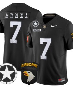 Alternative view of Army Black Knights 2025 Screaming Eagles Vapor Limited Jersey - All Stitched