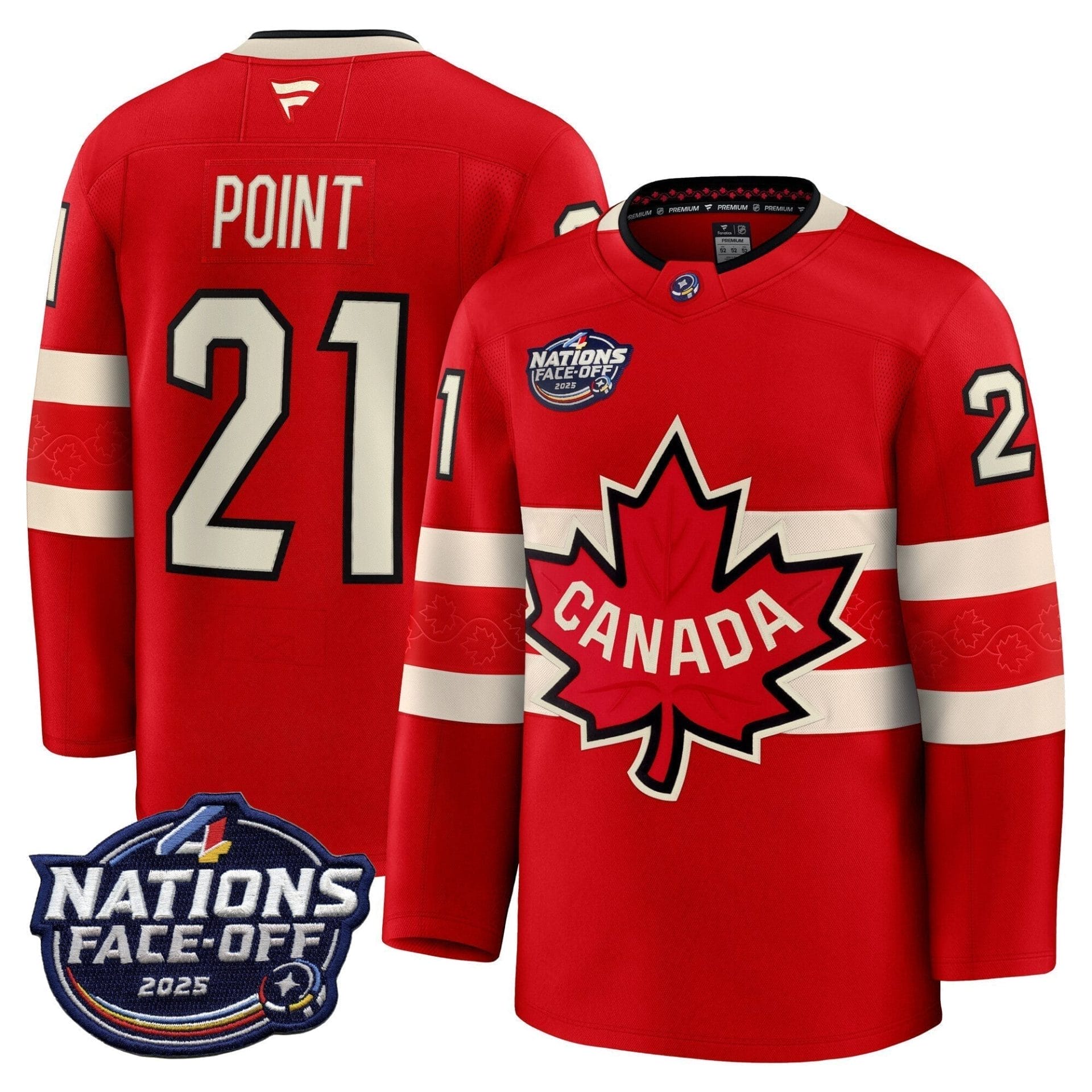 Men Canada 4 Nations Face-Off 2025 Premium Jersey - All Stitched - Image 6