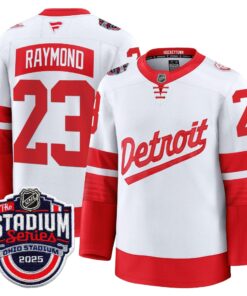 Men's Detroit Red Wings 2025 Stadium Series Premium Jersey - All Stitched