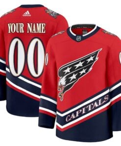 Washington Capitals Screaming Eagle Custom Jersey Collection (1995-2024) - All Stitched