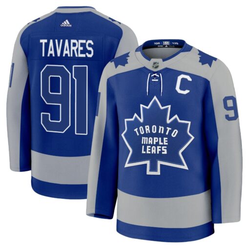 Toronto Maple Leafs Timeless Premium Jersey - All Stitched - Image 11