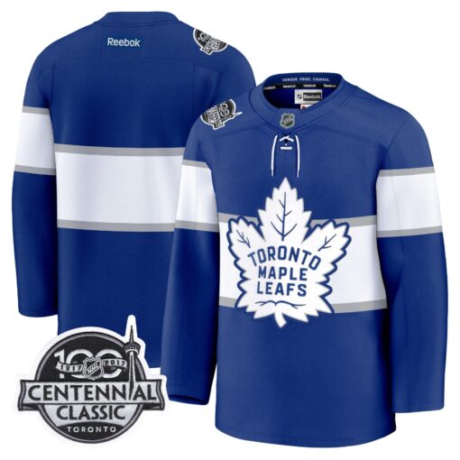 Toronto Maple Leafs Timeless Premium Jersey - All Stitched - Image 6