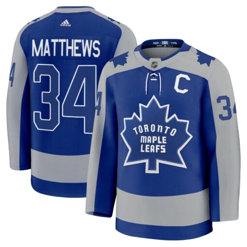 Toronto Maple Leafs Timeless Premium Jersey - All Stitched - Image 7